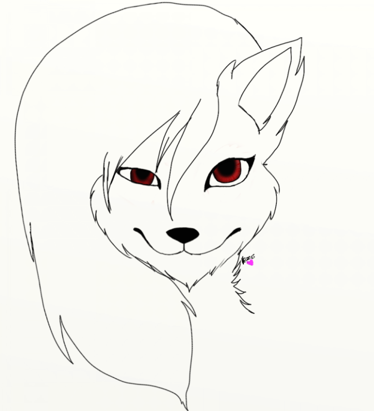 Аниме животные для срисовки