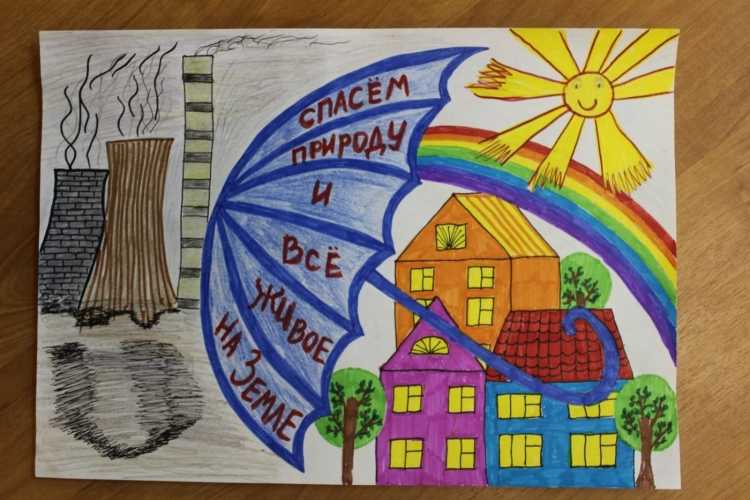 Рисунок на тему земля наш дом