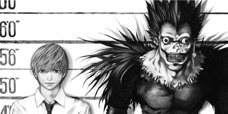 Анимация тетрадь смерти арт