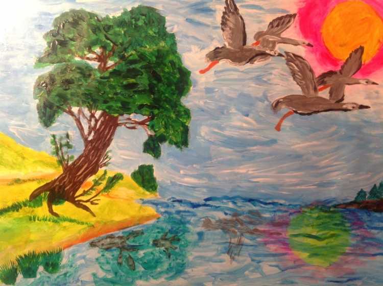 Зеркало природы рисунки