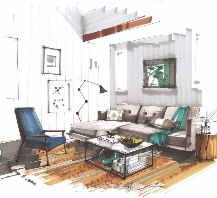 Сергей Тихомиров скетчинг