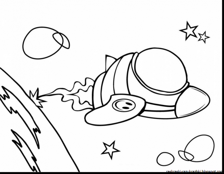 Каким цветом раскрасить ракету в космосе