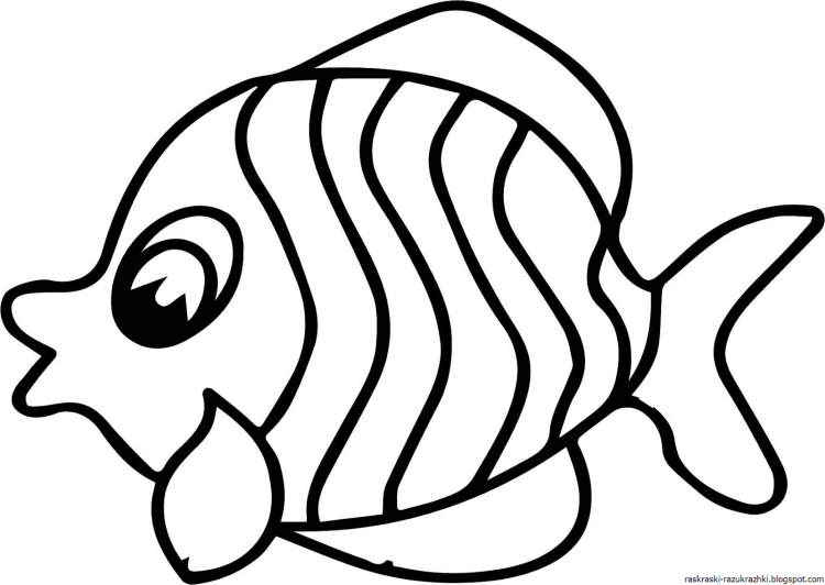 Трафарет "рыбки"