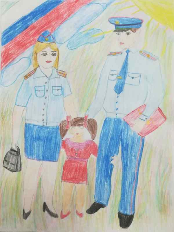 МВД конкурс детского рисунка