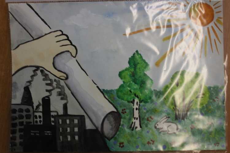 Экологический плакат