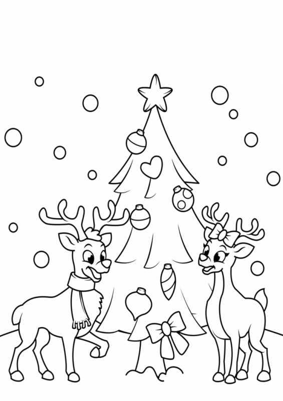 Смешной олень