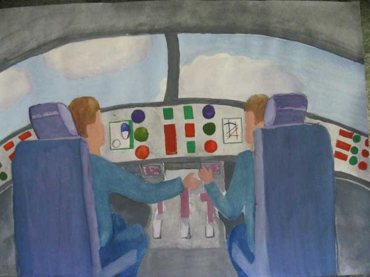 Конкурс рисунков моя будущая профессия пилот