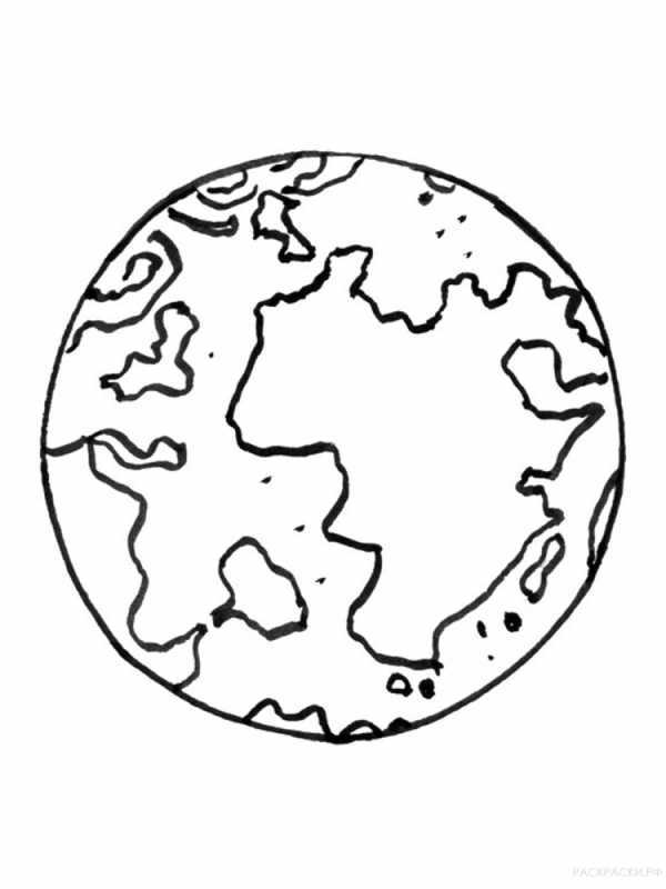 Земля рисунок