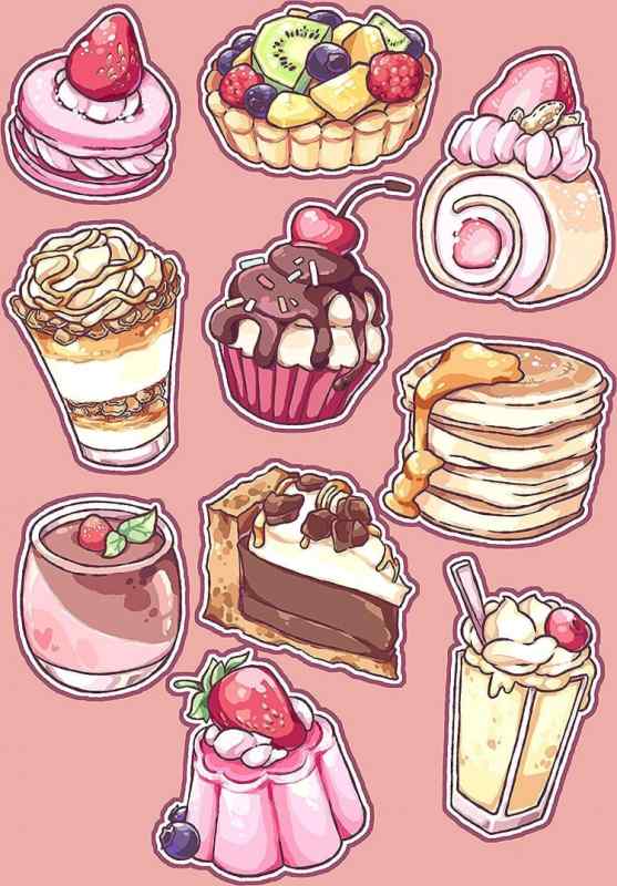 Мультяшные сладости