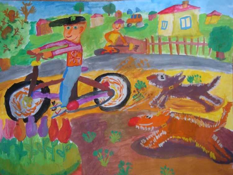 Летние впечатления рисунки