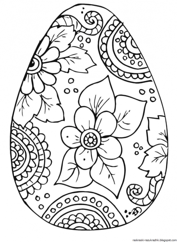 Цыпленок раскраска для детей