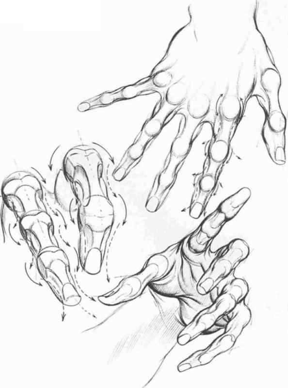 Костяная рука арт