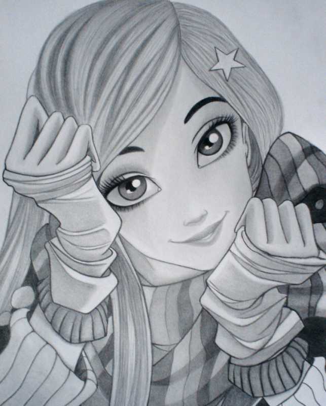 Аниме для срисовки