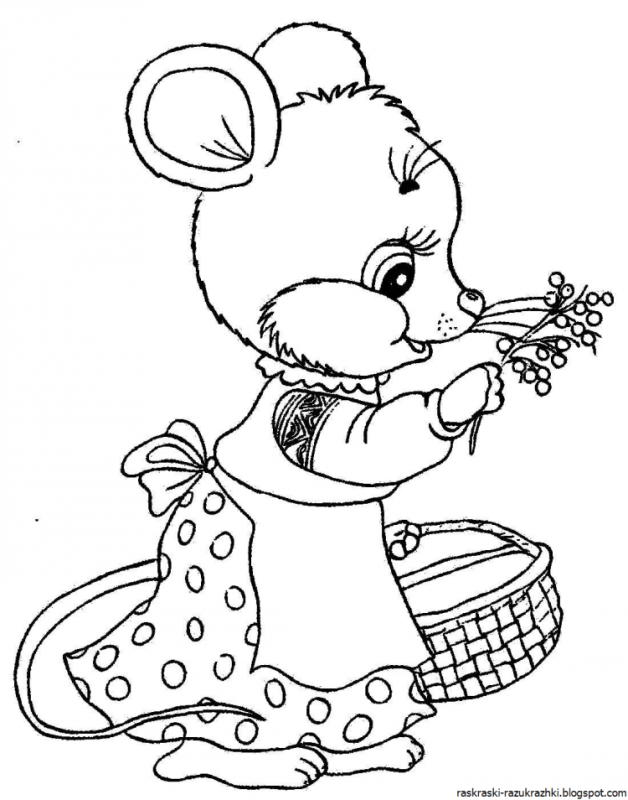 Раскраска. Теремок