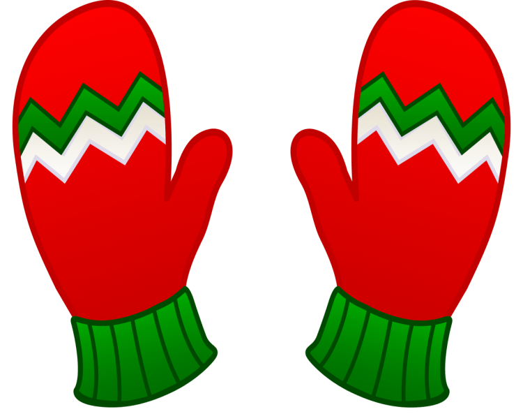 Цветная рукавичка для детей