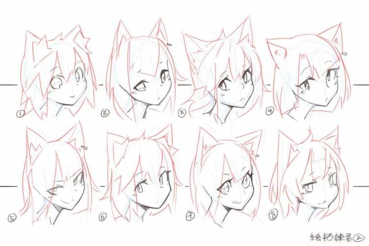 Туториалы для рисования аниме