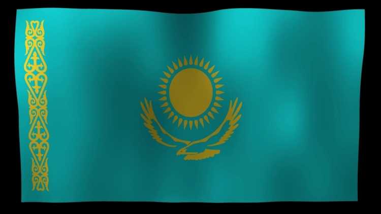 Флаг Казахстана обои