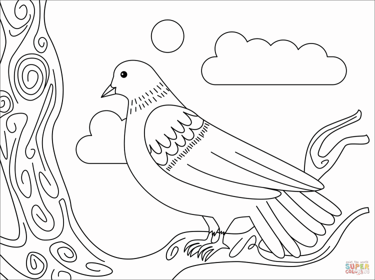 Голуби печать