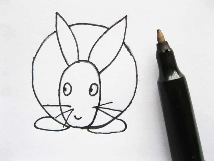 Пошаговое рисование маркерами