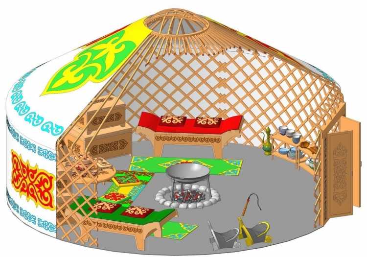 Бурятский хадак