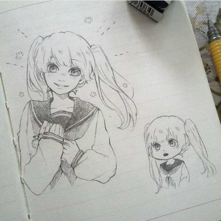 Аниме альбом рисунков