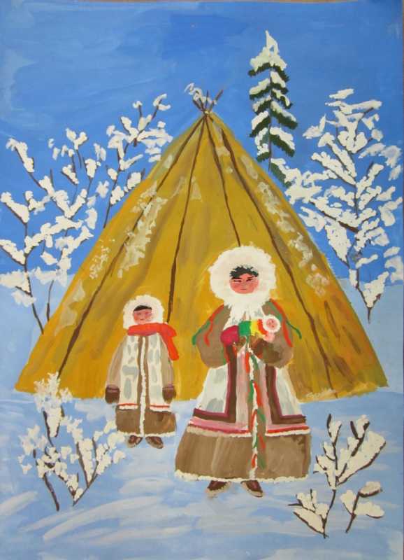 Поделка на тему Ханты