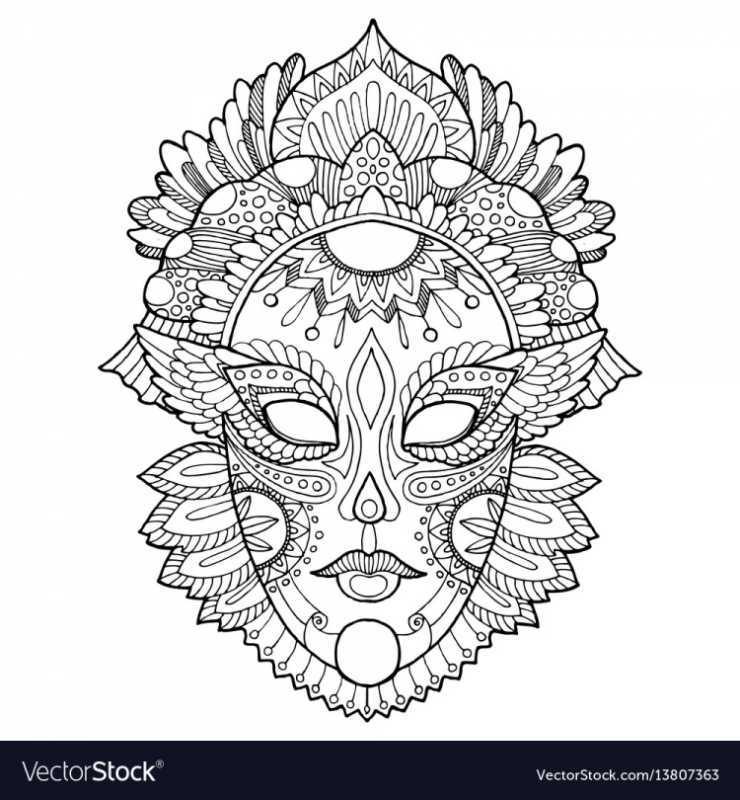 Театральные маски антистресс