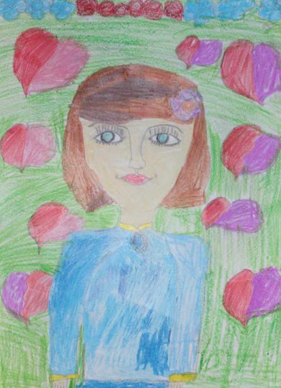 Моя мамочка рисунки на конкурс