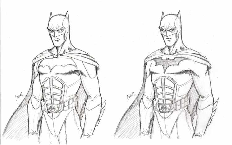 Бэтмен рисунок