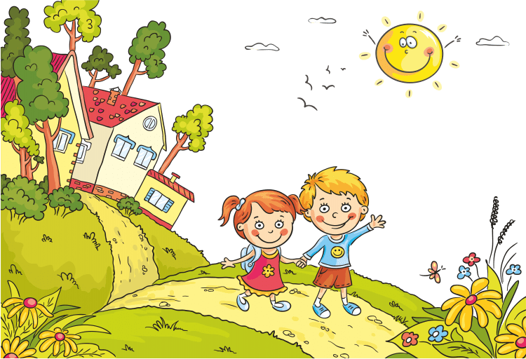 Летний рисунок для детей