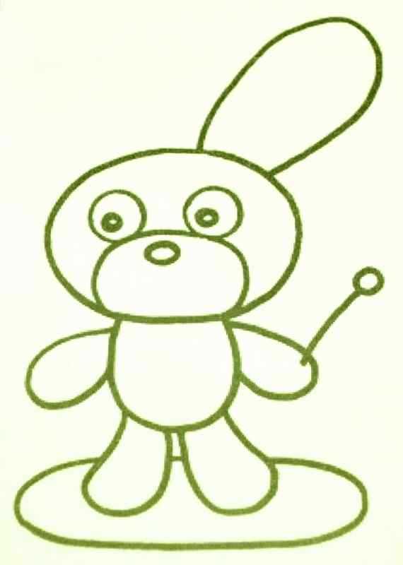 Как нарисовать зайца