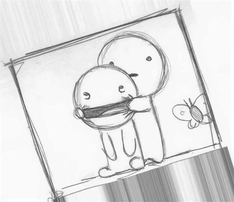 Смешные рисунки карандашом