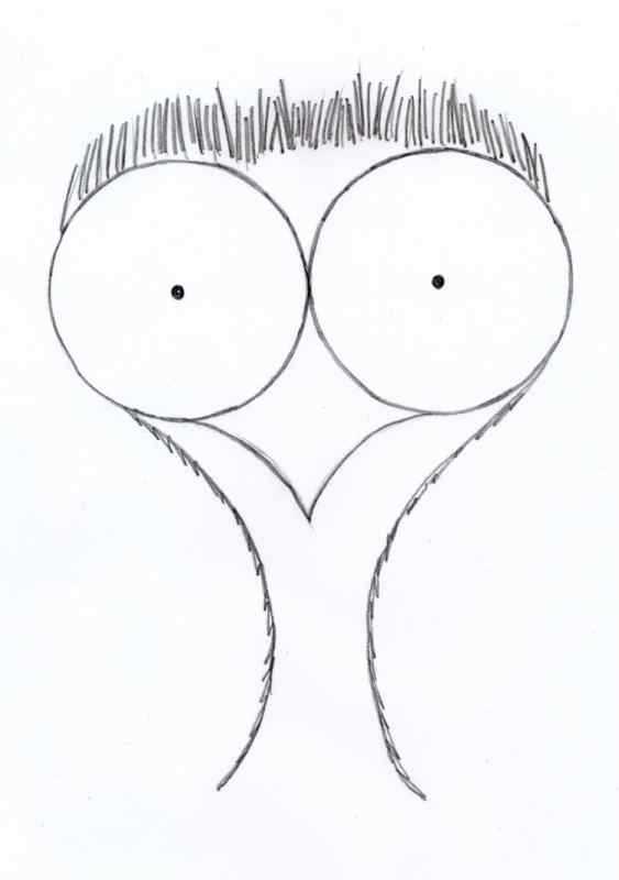 Лёгкие рисунки для срисовки для начинающих легкие странные