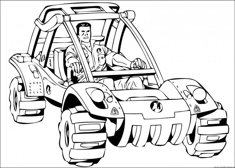 Мотоцикл Харлей раскраска