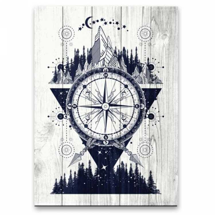 Стилизованный компас