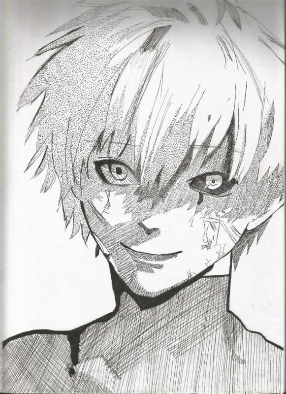 Канеки Кен легко