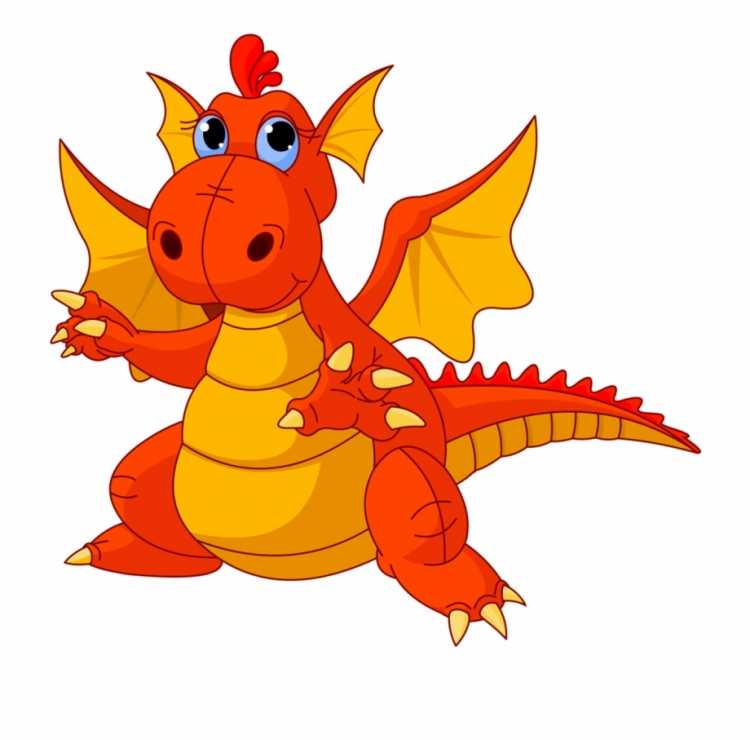 Картинка дракона раскраска