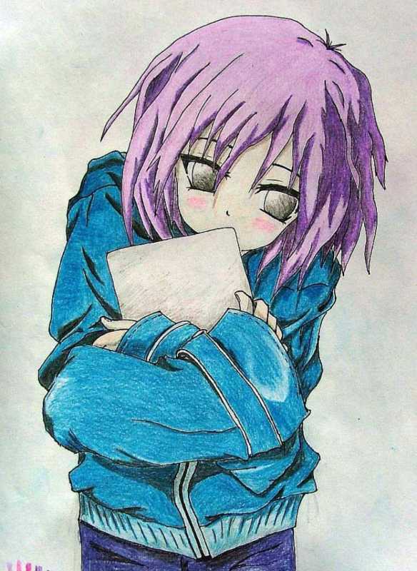 Аниме для срисовывания карандашом