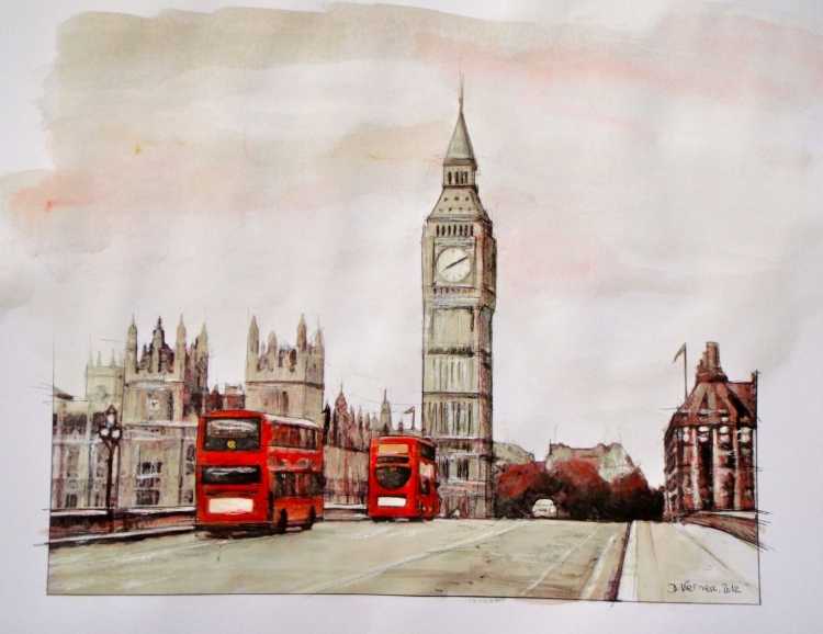 Нарисовать Лондон