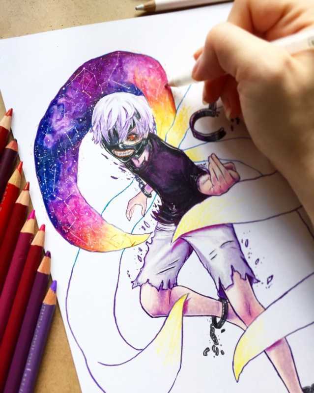 Токийский гуль скетчбук Канеки