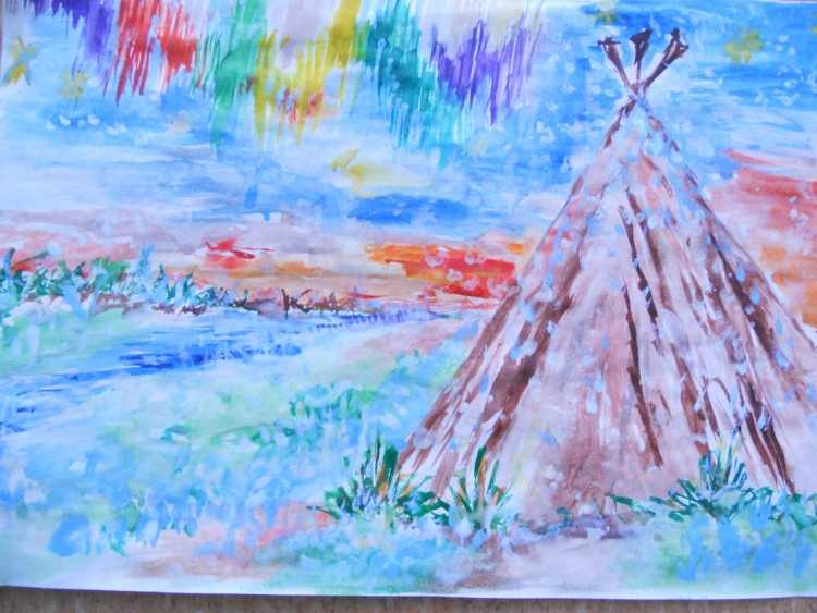 Ханты и манси Югры картина