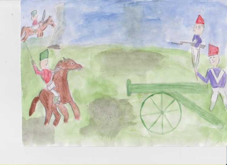 Исторический Жанр детские рисунки