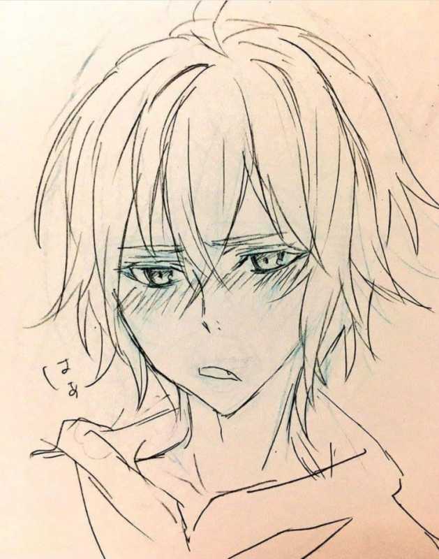 Аниме пацаны срисовать