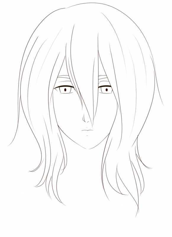 Персонажи из аниме для рисования