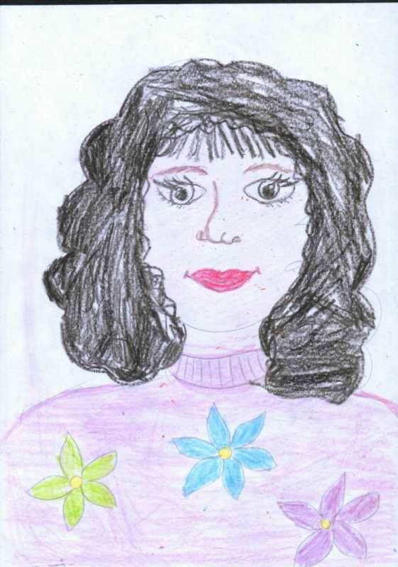 Портрет мамы