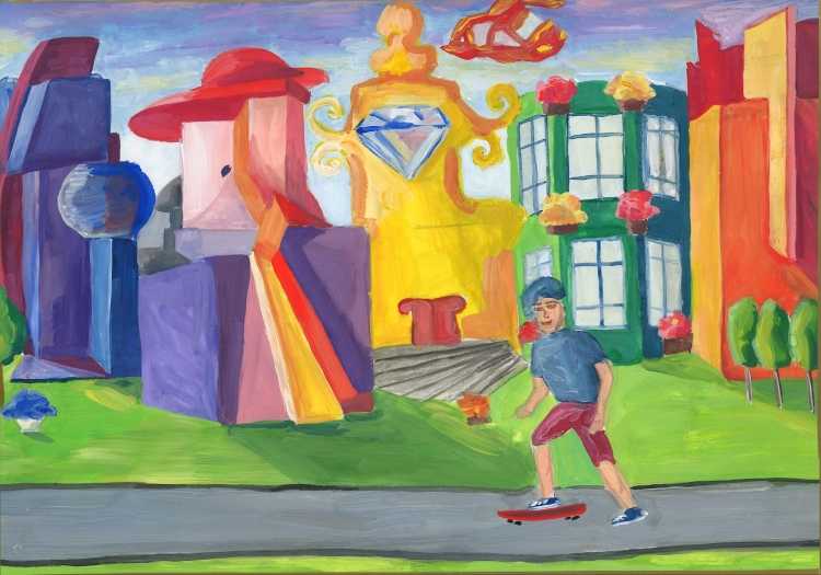 Рисунок на тему будущее