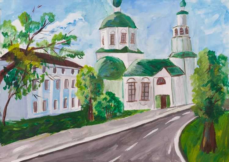 Пейзаж родного города