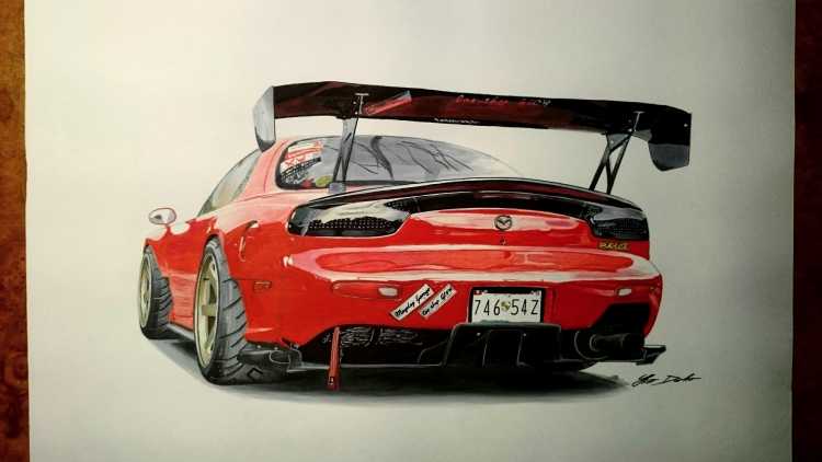 Nissan Skyline r32 раскраска