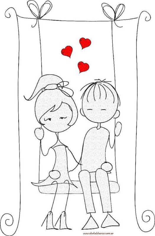 Рисунки влюбленных