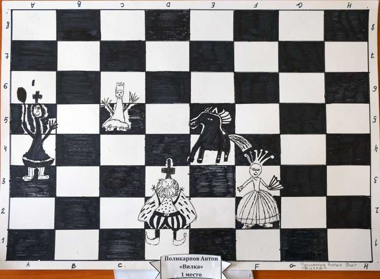 Рисунок по шахматам